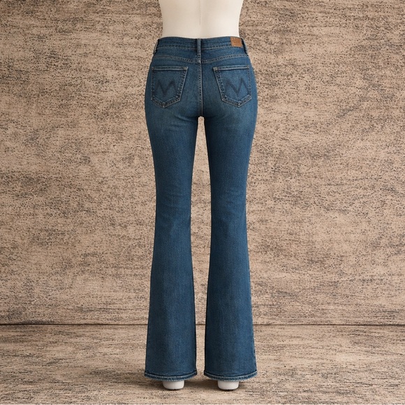 MOTHER Denim - MOTHER Dark Blue Flare Jeans